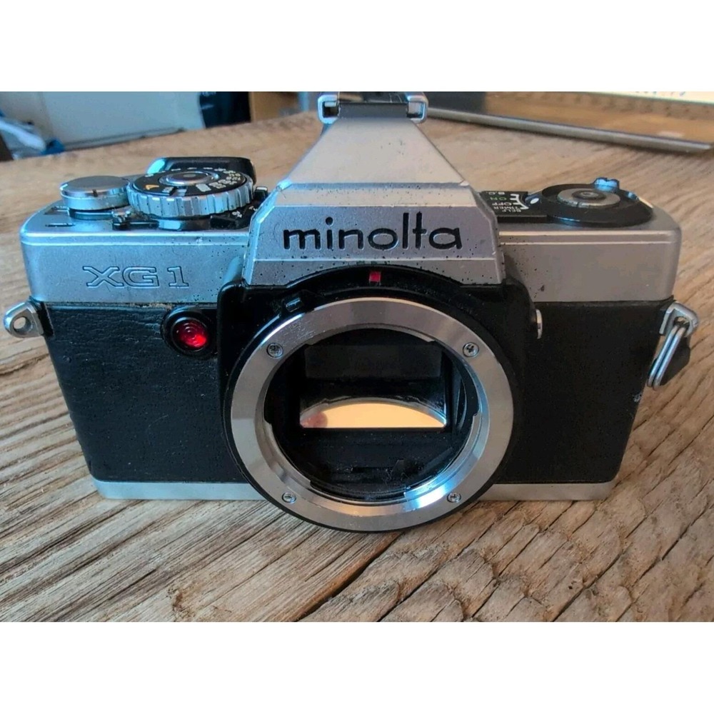 Minolta XG-1 35mm SLR Film Camera Body Only Parts Not Tested